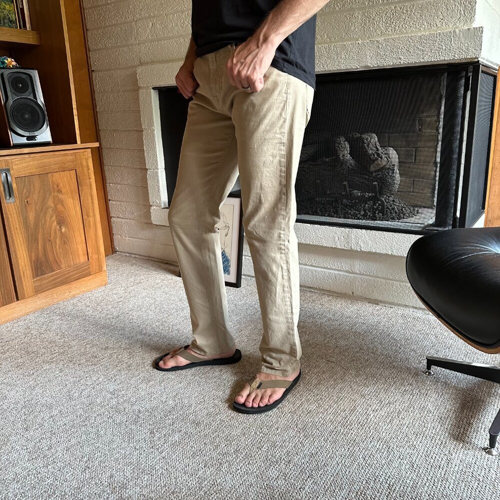 Joe Jeans Khaki Pant 34x34 - Picture 4 of 7